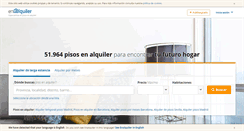 Desktop Screenshot of enalquiler.com